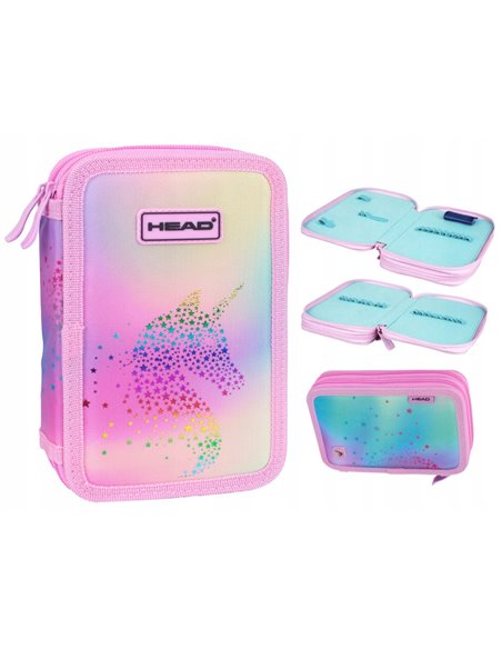 Set Scoala Unicorn Ombre - Ghiozdan Scoala, Penar Neechipat cu