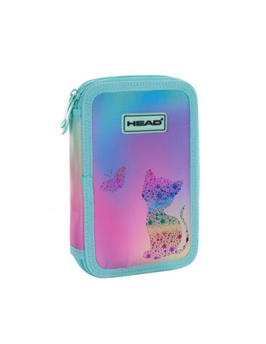 Set Scoala Kitty Ombre - Ghiozdan scoala, Penar Neechipat si