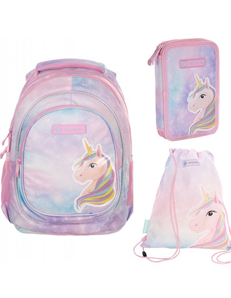 Set Scoala Fairy Unicorn - Ghiozdan Scoala, Penar Neechipat 2