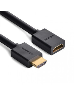 CABLU video prelungitor Ugreen, "HD107" HDMI (T) la HDMI (M) 2