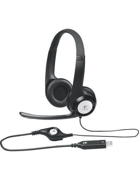 CASTI Logitech, "H390", cu fir, standard, utilizare multimedia CASTI Logitech, "H390", cu fir, standard, utilizare multimedia