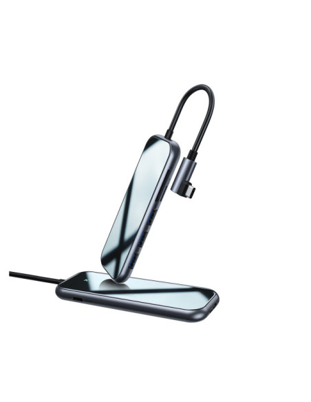 HUB extern Baseus, porturi USB: USB 3.0 x 3 + USB Type-C PD 60W