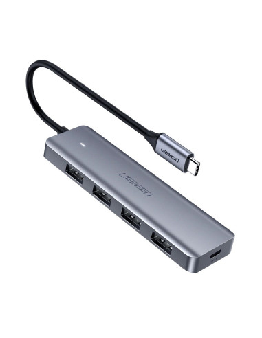 HUB extern Ugreen, "CM219" porturi USB: USB 3.0 x 4, conectare