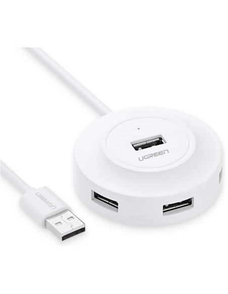 HUB extern Ugreen, "CR106" porturi USB: USB 2.0 x 4, conectare