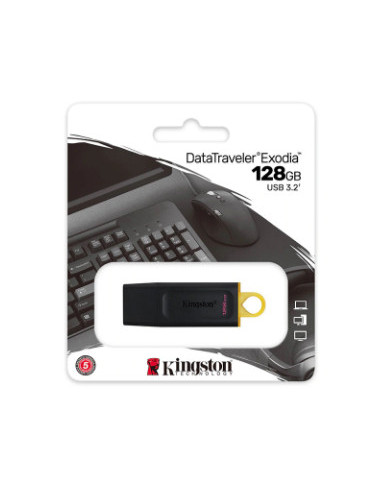 MEMORY DRIVE FLASH USB3.2/128GB DTXM/128GB KINGSTON,DTXM/128GB