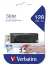 VERBATIM 49328 USB 2.0 SLIDER 128GB BLK, "49328" (include TV