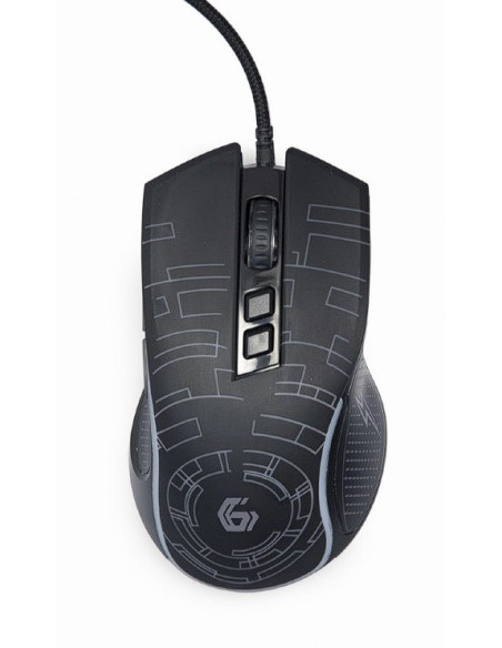 MOUSE GEMBIRD, gaming, cu fir, USB, optic, 3600 dpi