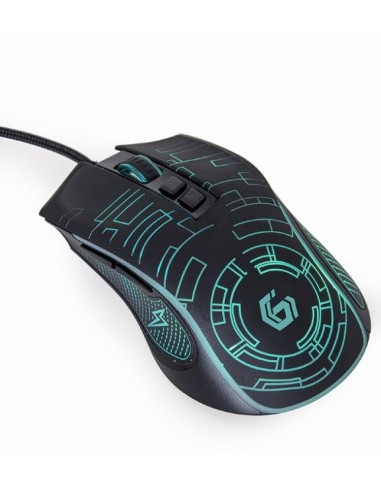 MOUSE GEMBIRD, gaming, cu fir, USB, optic, 3600 dpi