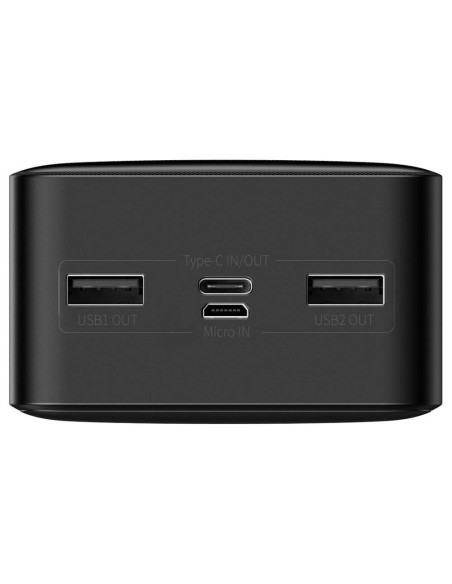 POWER BANK Baseus Bipow Digital Display, 30000mAh, PD 15W, 2 x