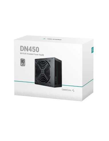 SURSA DeepCool 450W (real), 120mm silent fan, 80 PLUS &amp max