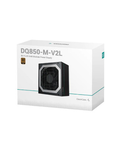 SURSA DeepCool 850W (real), modulara, fan 120mm PWM, 80 Plus