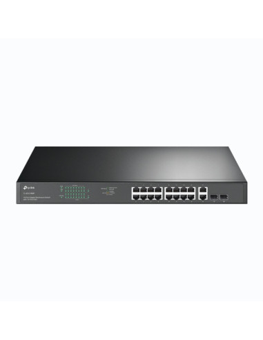 SWITCH TP-LINK 16 porturi Gigabit POE+ 250W total power, 2