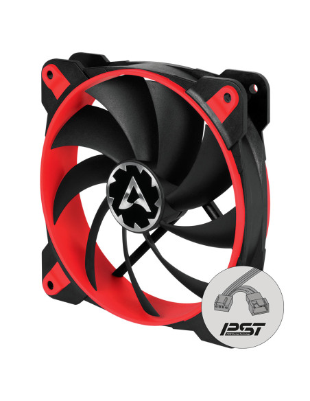 VENTILATOR ARCTIC PC 120x120x27 mm. "BioniX F120 (Red)"., w/