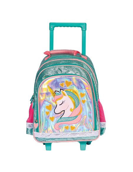 Ghiozdan Trolley Scool, Unicorn, 38 x 29 x 14 cm