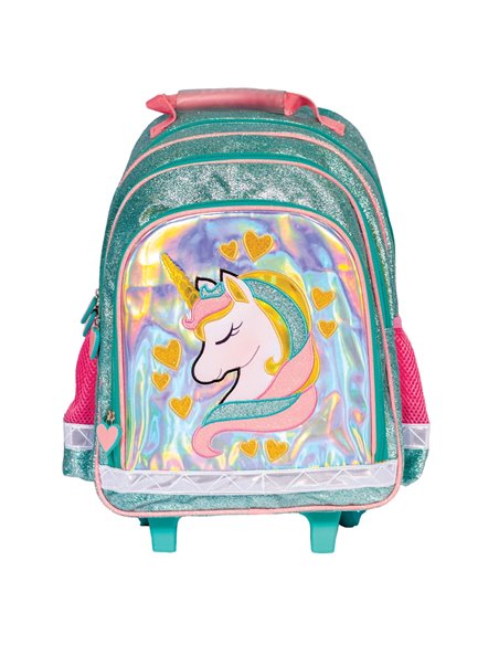 Ghiozdan Trolley Scool, Unicorn, 38 x 29 x 14 cm
