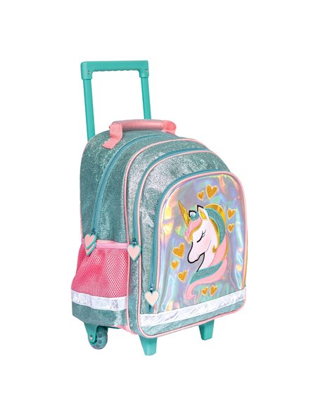 Ghiozdan Trolley Scool, Unicorn, 38 x 29 x 14 cm