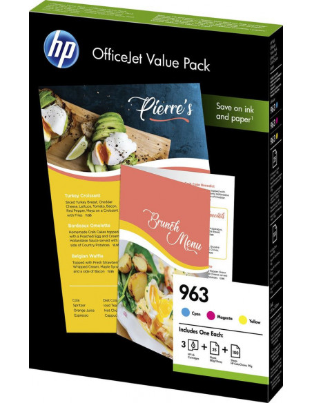 Cartus Cerneala Original HP 963 6JR42AE, Valuepack Cartus Cerneala Original HP 963 6JR42AE, Valuepack