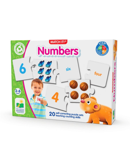 Puzzle Potriveste Numerele,TLJ116432