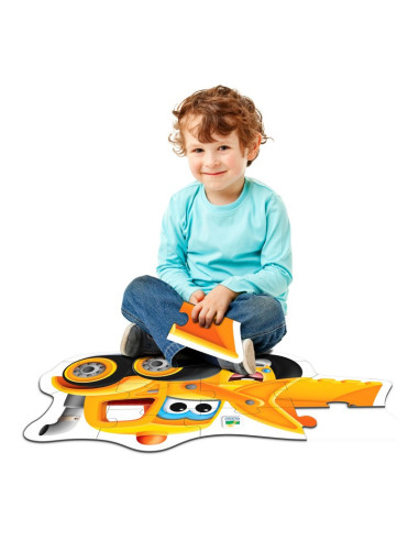 Primul Meu Puzzle De Podea - Excavator,TLJ128619