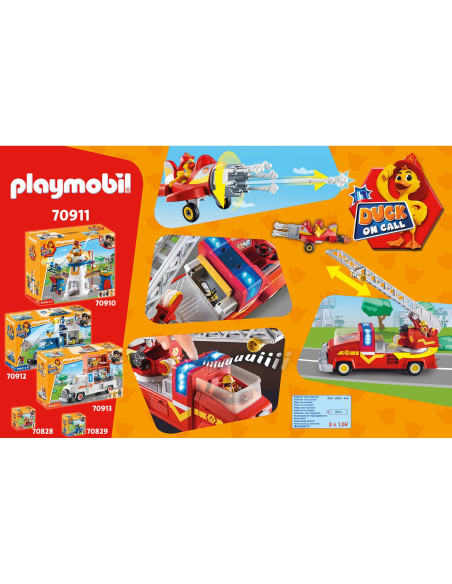 Playmobil - D.O.C - Camion De Pompieri,70911 Playmobil - D.O.C - Camion De Pompieri,70911