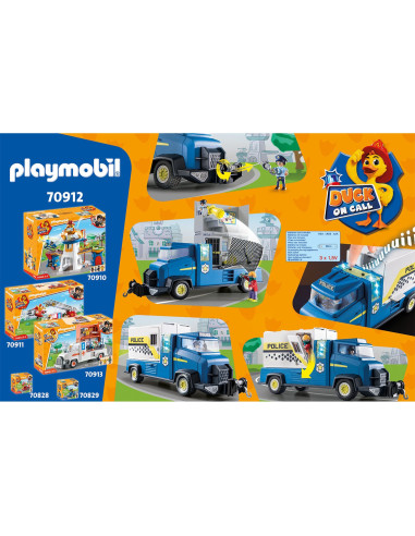 Playmobil - D.O.C - Camion De Politie,70912