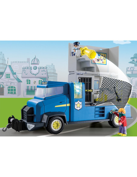 Playmobil - D.O.C - Camion De Politie,70912
