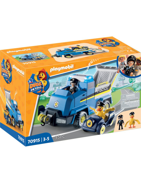 Playmobil - D.O.C - Masina De Politie,70915 Playmobil - D.O.C - Masina De Politie,70915
