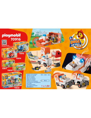 Playmobil - D.O.C - Ambulanta,70916 Playmobil - D.O.C - Ambulanta,70916