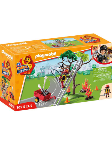 Playmobil - D.O.C - Actiunea Pompierilor,70917