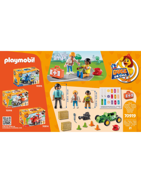 Playmobil - D.O.C - Actiunea Ambulantei,70919