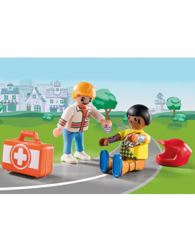 Playmobil - D.O.C - Actiunea Ambulantei,70919