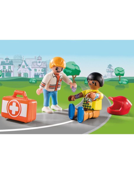 Playmobil - D.O.C - Actiunea Ambulantei,70919