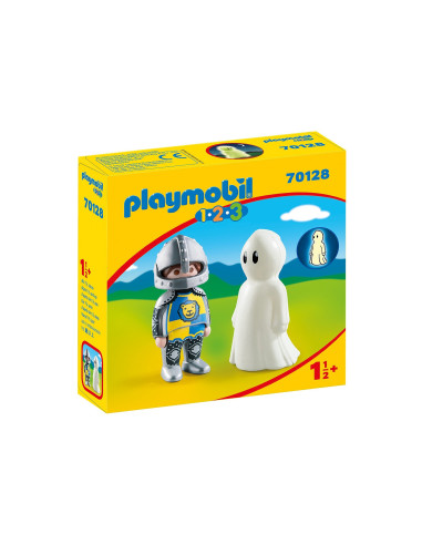 Playmobil - 1.2.3 Cavaler Cu Fantoma,70128