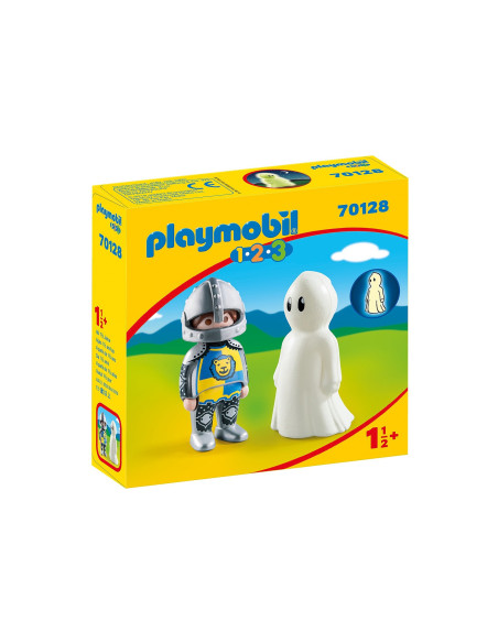 Playmobil - 1.2.3 Cavaler Cu Fantoma,70128