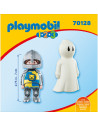 Playmobil - 1.2.3 Cavaler Cu Fantoma,70128