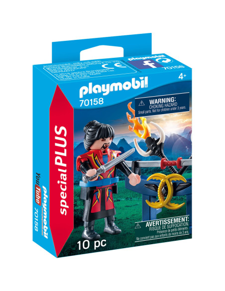 Playmobil - Figurina Razboinic Cu Arme,70158