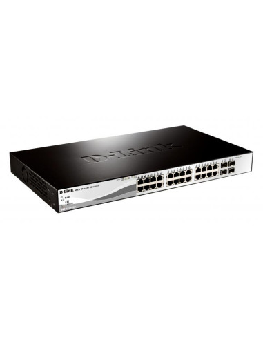 NET SWITCH 24PORT 10/100M/2COMBO POE DES-1210-28P