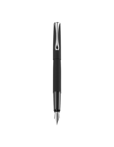 10425635,Stilou esteem lapis black, penita b, corp slim, negru mat, accesorii cromate