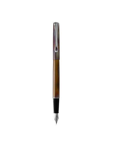 40701023,Stilou traveller flame, penita f, corp slim, accesorii cromate