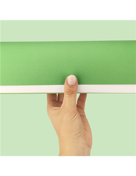 Set Coperti Indosariere imitatie piele, A4, Verde, 100