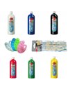 Set pictura Keyroad, tempera 1000 ml, 6 bucati - diverse
