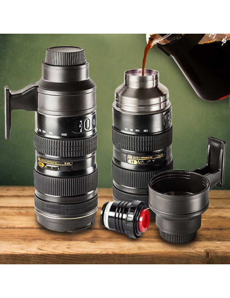 Cana termos in forma de obiectiv foto 0.5 L,MH-02610