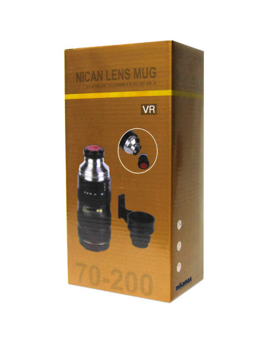 Cana termos in forma de obiectiv foto 0.5 L,MH-02610