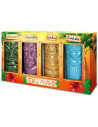 Set 4 Cani exotice din ceramica - Tiki Mugs,MH-04070
