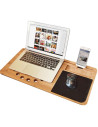 Suport pentru laptop din bambus cu mousepad,MH-04129