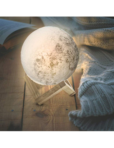 Lampa luna plina 3D,MH-04424