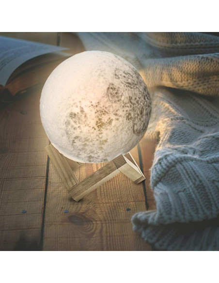 Lampa luna plina 3D,MH-04424
