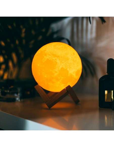 Lampa luna plina 3D,MH-04424