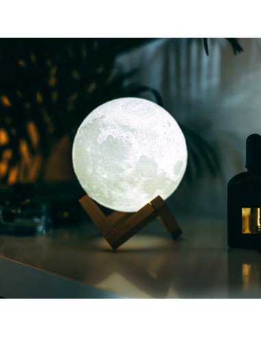 Lampa luna plina 3D,MH-04424
