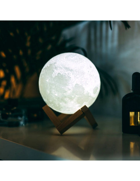 Lampa luna plina 3D,MH-04424